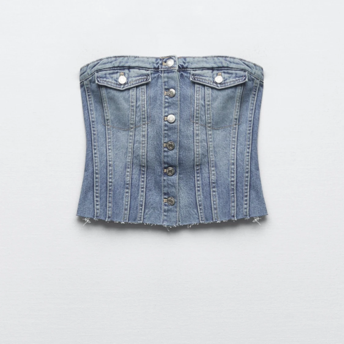 Zara jeans top