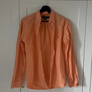 Skjorta Ralph lauren  - Orange skjorta från Ralph lauren i modellen slim fit