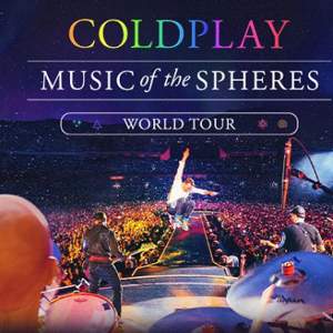 2 st biljetter till Coldplay 9 juli, sittplatser sektion ö3