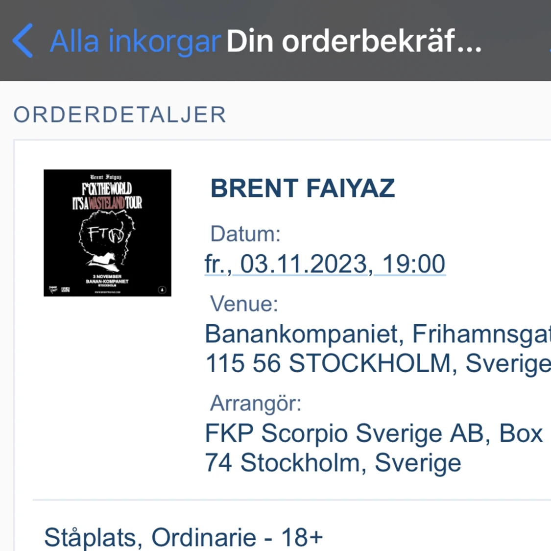 Brent Faiyaz 3/11