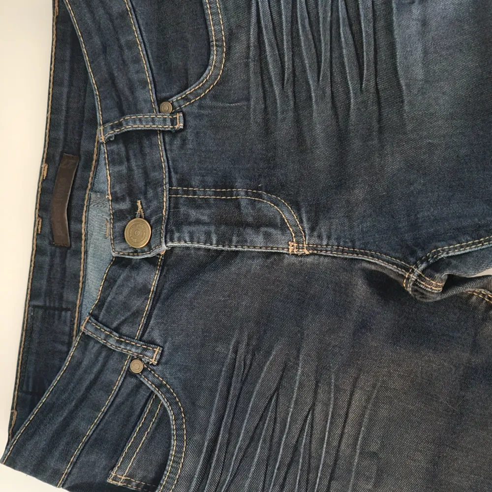 Perfect jeans från Ginatricot strl 27. Använda 1 gång. . Jeans & Byxor.