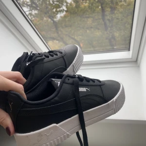 Puma skor - Nya Puma skor. Endast testade ett antal gånger men tyvärr för små. Jag är vanligtvis 37 men kan ha 36 ibland, men skulle säga att dessa passa någon med storlek 36 och inte större. 
