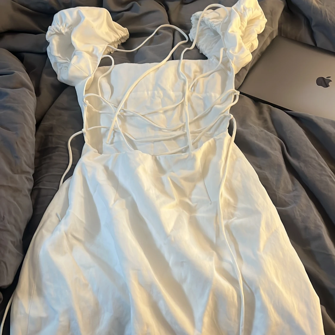 Zara klänning vit - 90