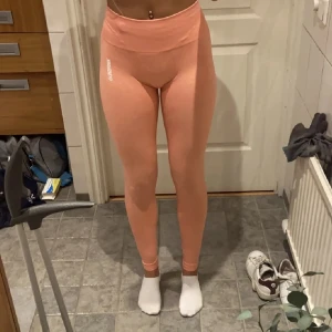 Gymshark seamless thights / leggins - Använda men i bra skick. Säljer då dem ej kommer till användning. OBS: bilderna är inte mina, skriv privat för mer bilder. Nypris är 600kr. Kan både frakta och mötas upp🩷