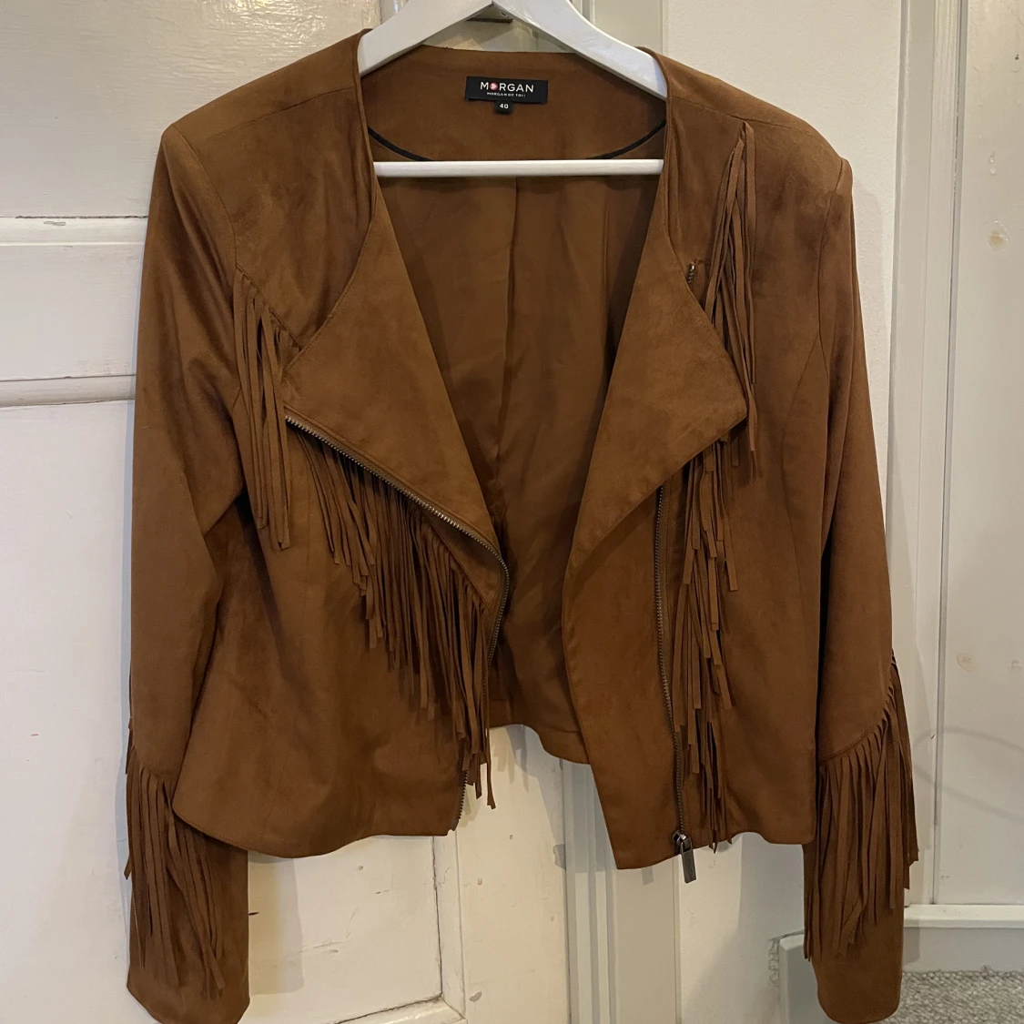 Jacka med fransar - 91