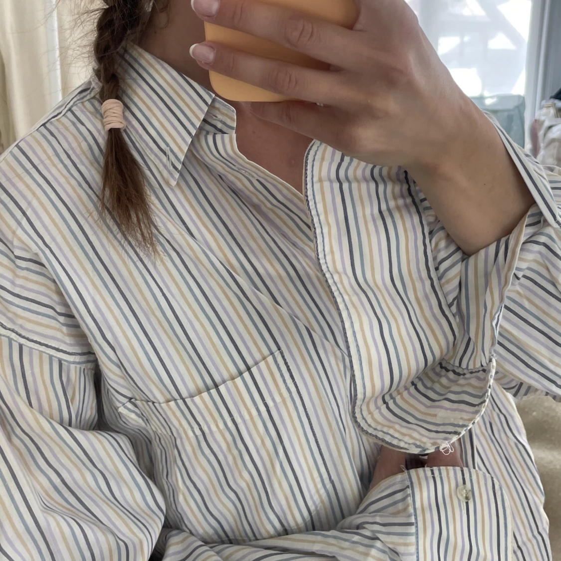 Randig skjorta  - 90