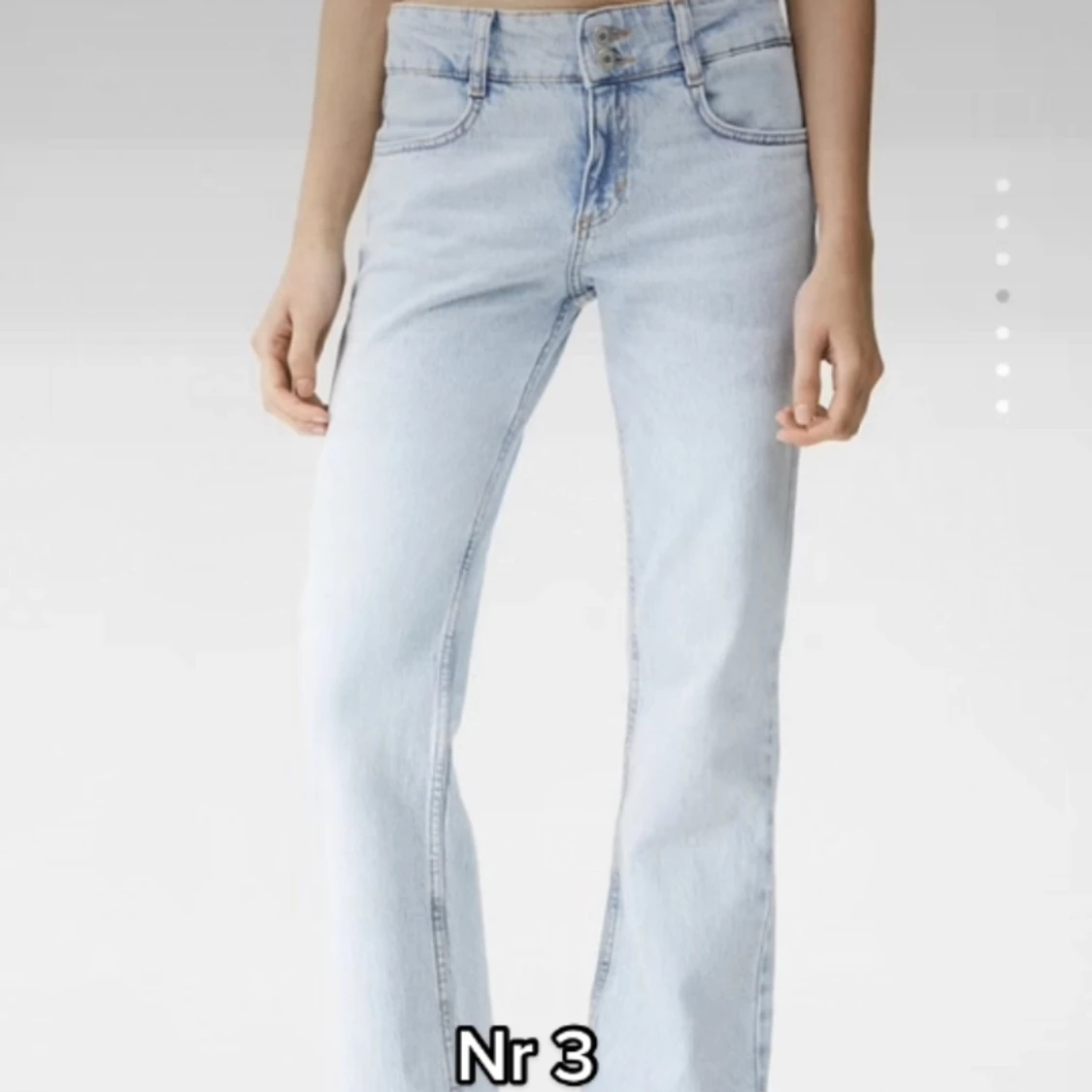 Utsvängda Low waist jeans från pull and bear ❤️ - 90