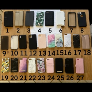 Mobilskal - Säljer alla dessa mobilskal. Det är för iPhone 7/8, 8/7 plus, iPhone x och iPhone 11. Köp hur många man vill. Alla kostar 15 kr styck. Förutom skal nummer 4, 12 ,20, 21, 22, 23. Kolla kommentarerna för fortsatt beskrivning. 