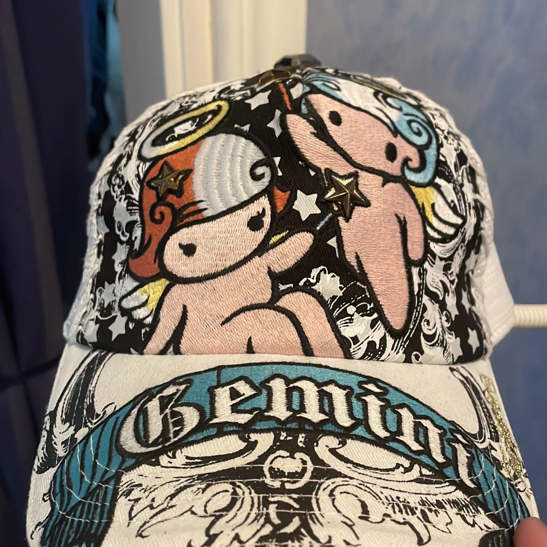  Rare Four 41 Rhinestone Baseballcap - 90