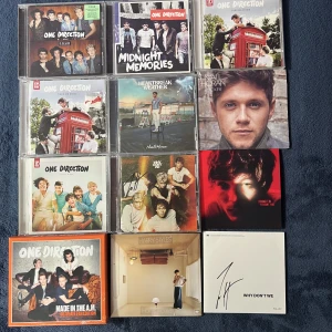 Cd - Säljer Cd, one direction, Louis tomlinson, Niall horan, Harry Styles, why dont we. Kolla andra bilden så står det vilka som är kvar 