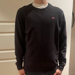 Levis sweatshirt  - Snygg tröja från Levis, använd ett fåtal gånger. Modellen är 187 lång och bär storleken L.  