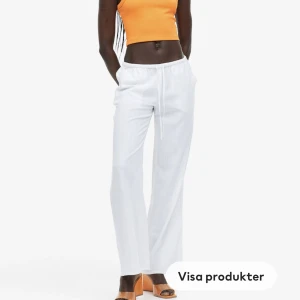 Linnebyxor från hm - Säljer dessa då dem är för korta på mig som är 1,72. Passar xs/s