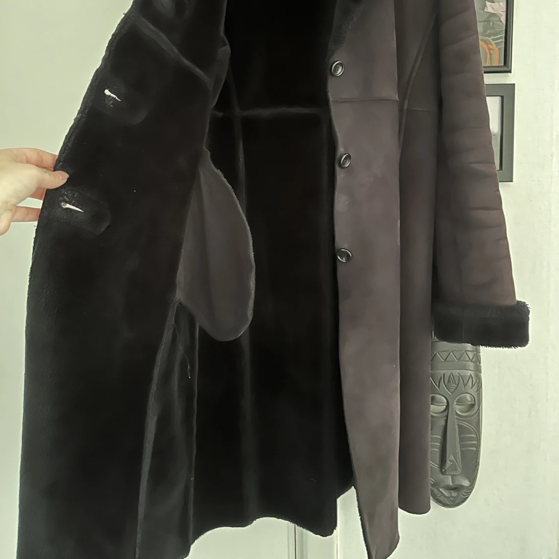 Varm vinterkappa - 90