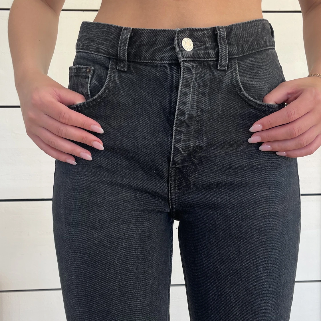 Jeans med slits - 91
