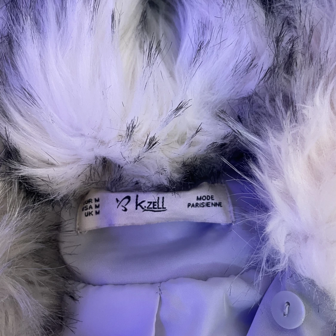 grå vinter jacka - 90