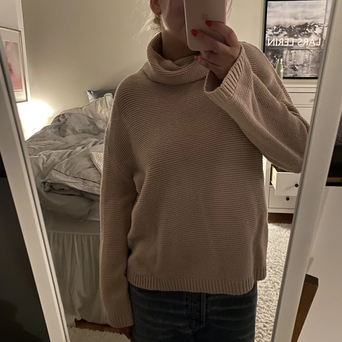 Stickad polotröja  - 91