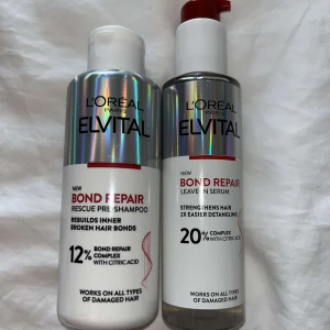 Bond repair hårvård - Oanvända och oöppnade, se bild två och tre för mer info. Köptes för 135kr/st. Kan säljas separat men helst tillsammans🦋 115kr/st eller båda för 200kr