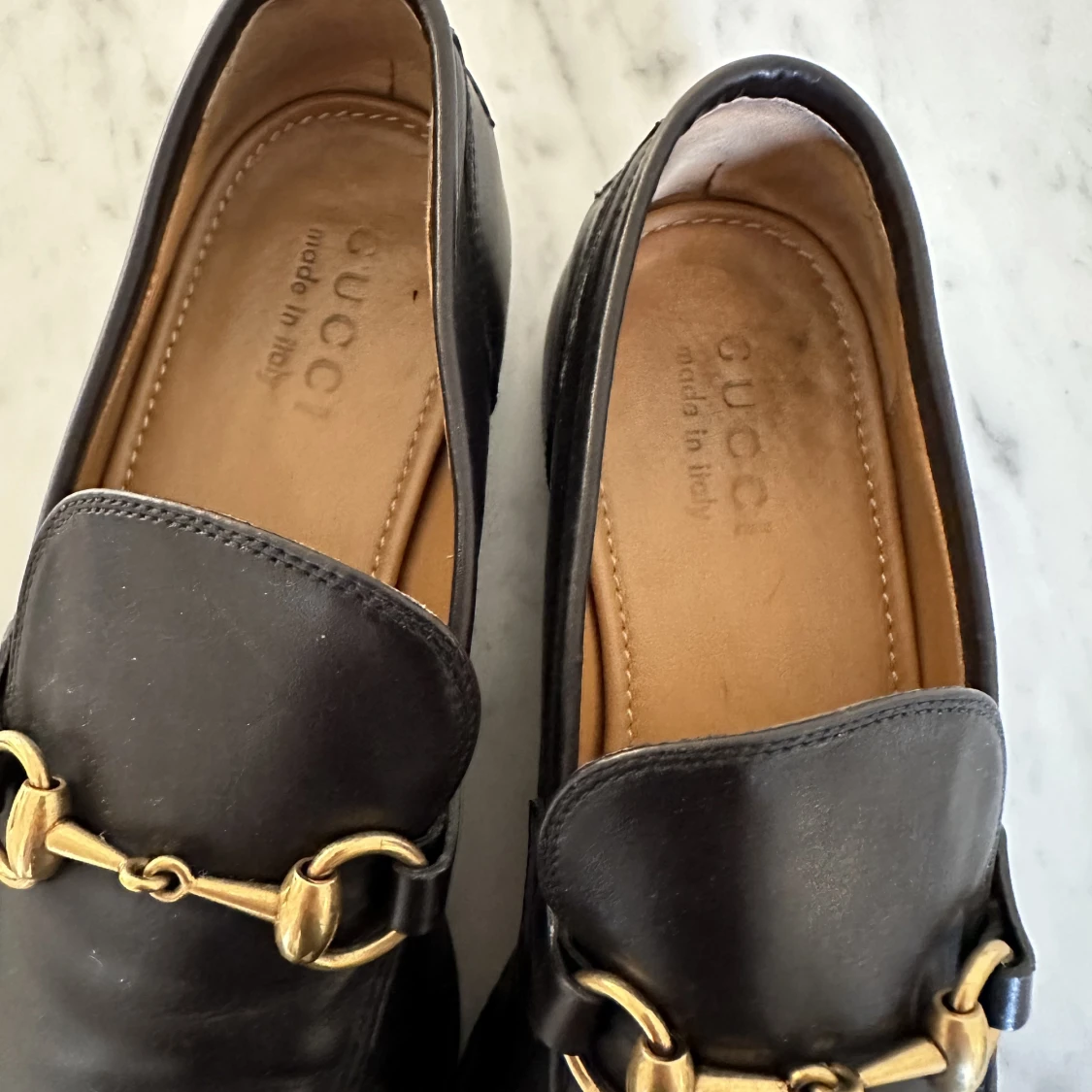 Gucci läder loafers - 91