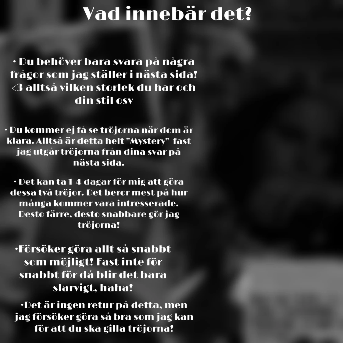 Mystery Tröja!  - 90