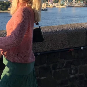 Stickat - Stickad tröja från Dobber i storlek S. Pris kan diskuteras. 