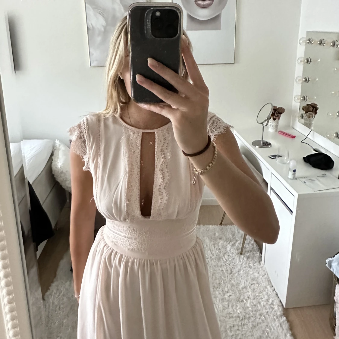 Rosa balklänning  - 90