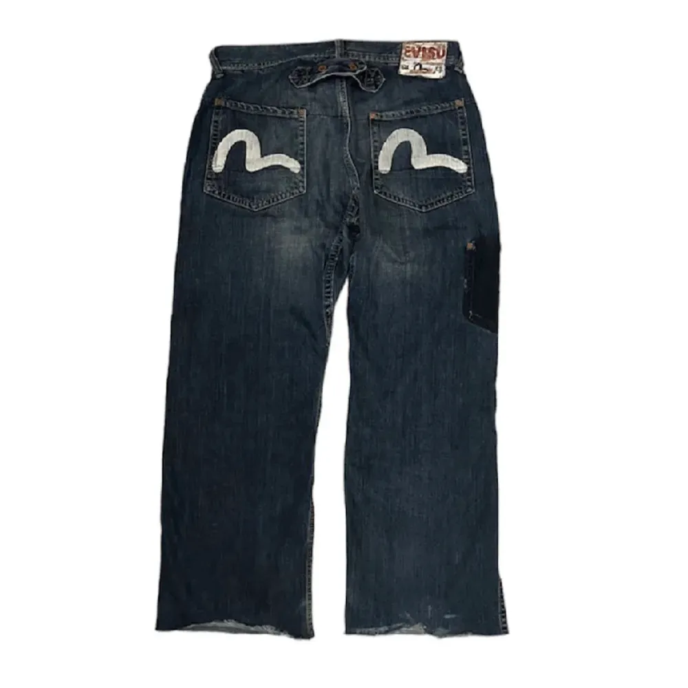 Ett par rare evisu jeans! Modell från 90 talet! Köpta på plick men i nyskick!. Jeans & Byxor.