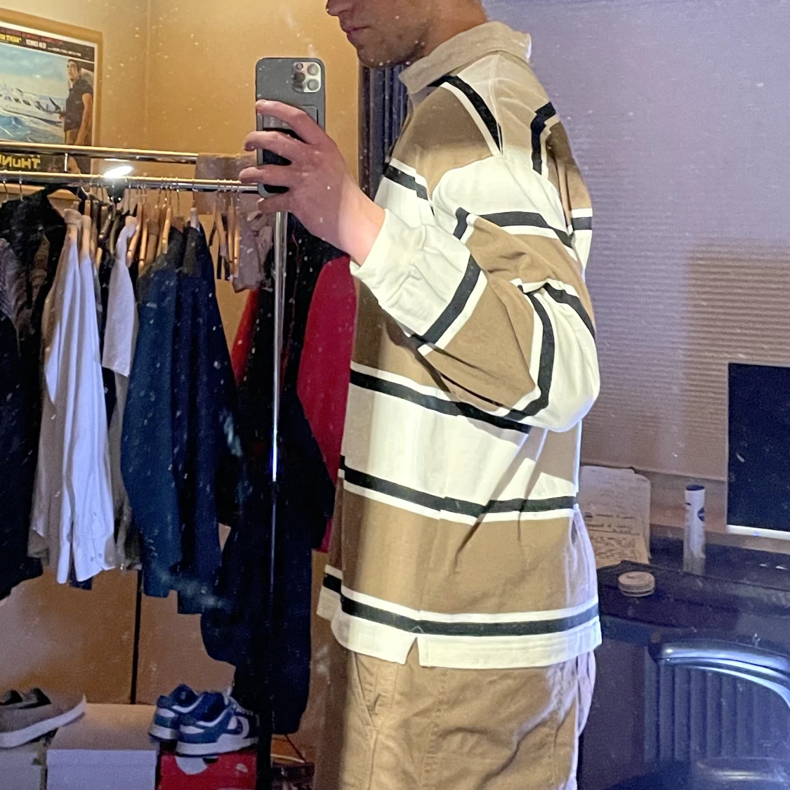 Långarmad Pikétröja - 90