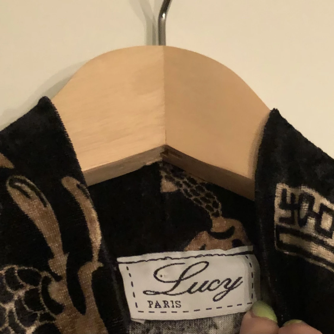 Mönstrad Maxiklänning  - 90