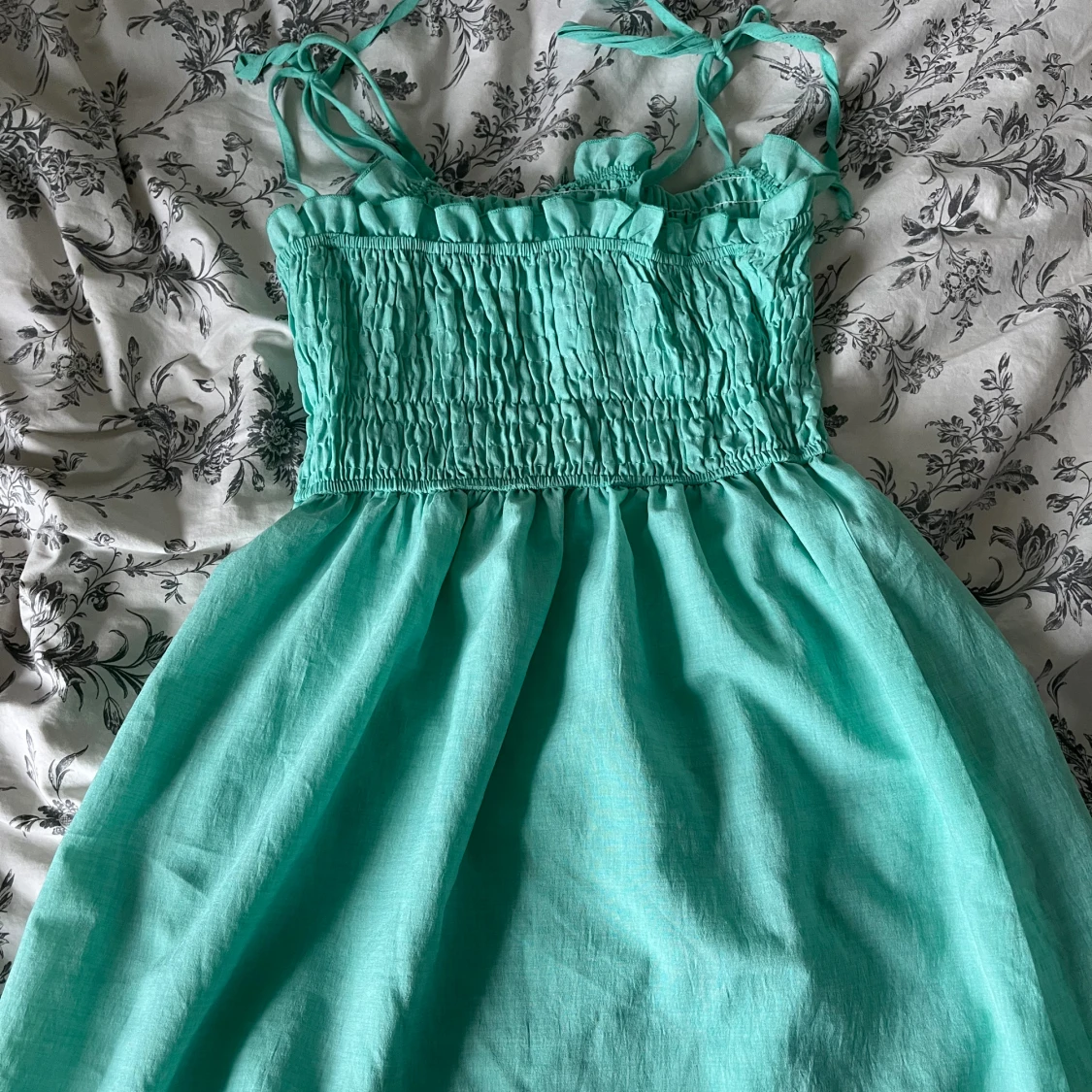 Turkos klänning - 90