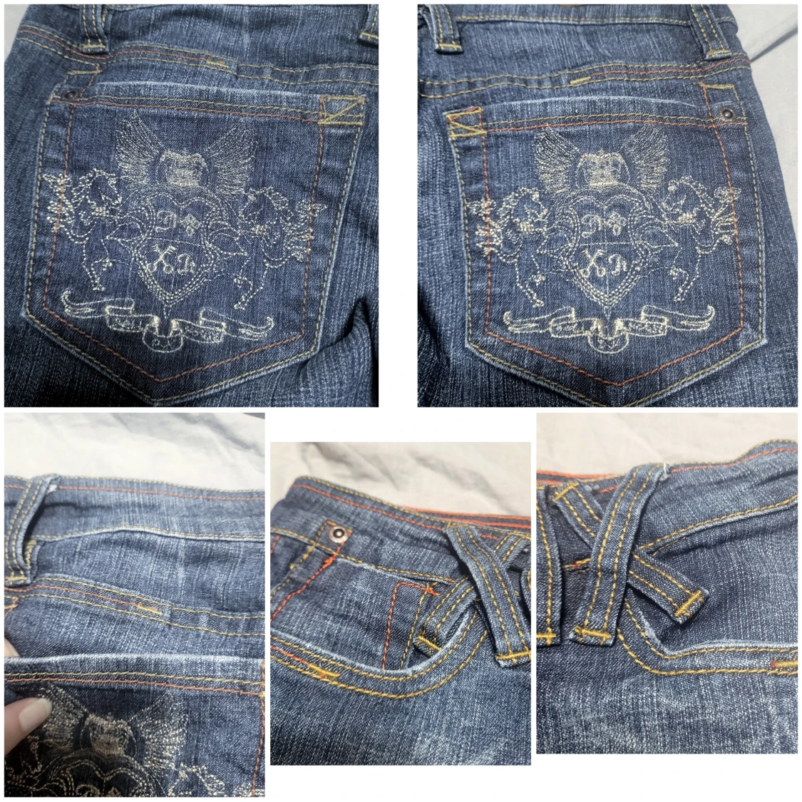 Lågmidjade jeans - 92