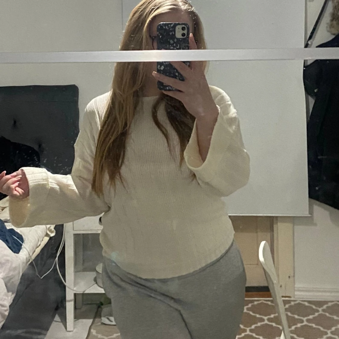 Stickad tröja  - 90