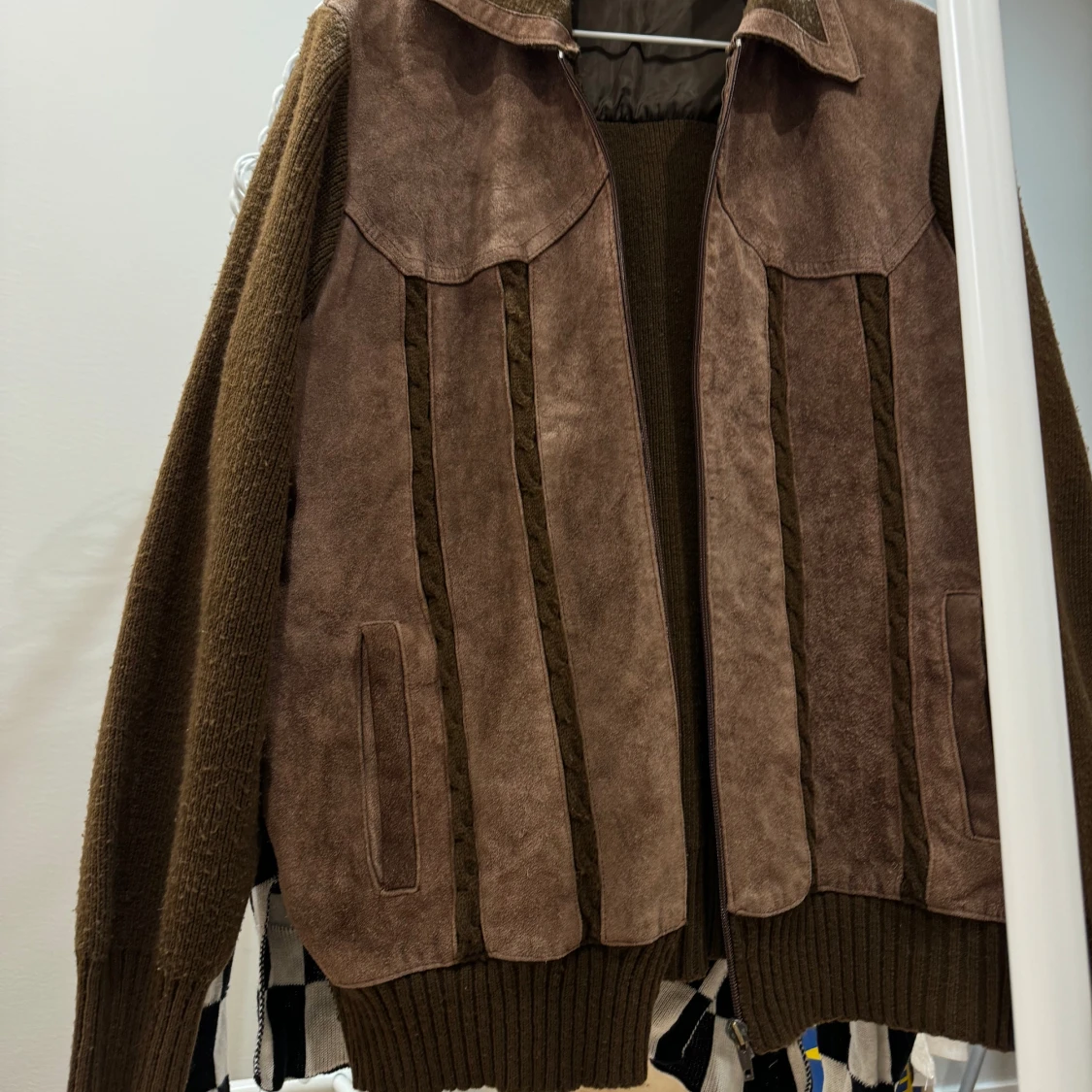 Brun vintage jacka - 90