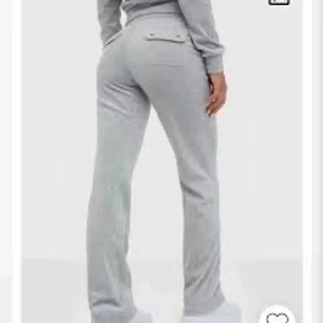 Gråa juicy byxor  - 90