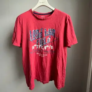 Röd oversized tshirt