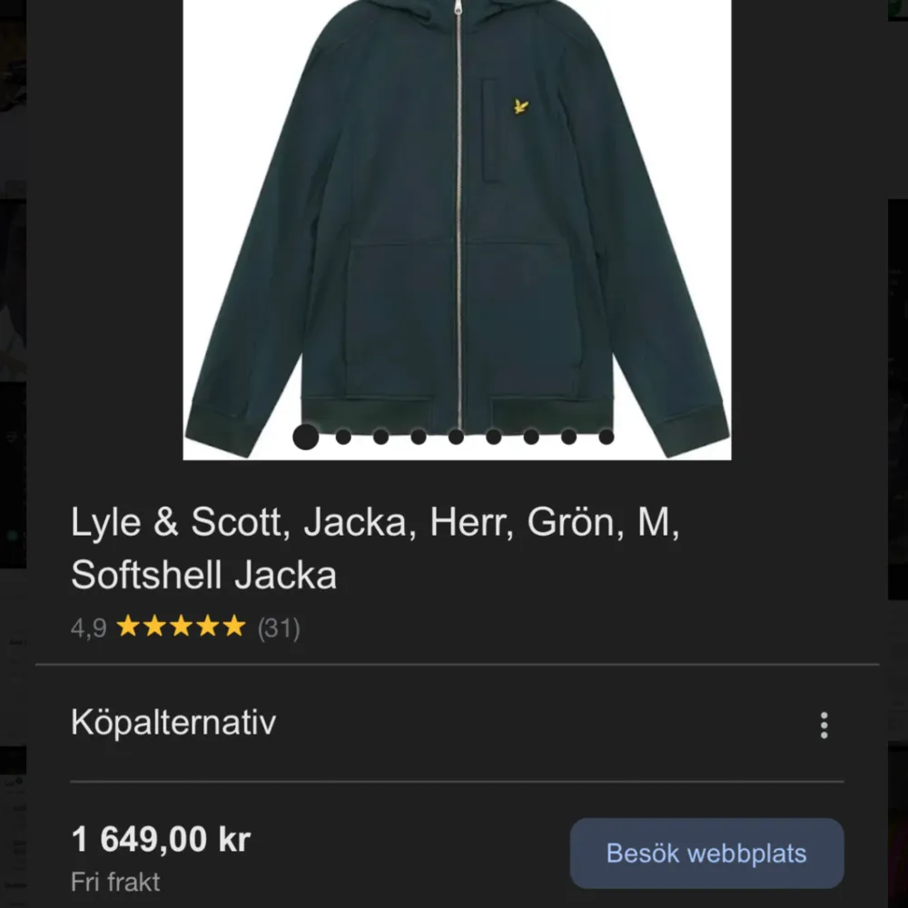 Helt oanvänd.  Nypris 1649kr mitt pris 500. Hoodies.