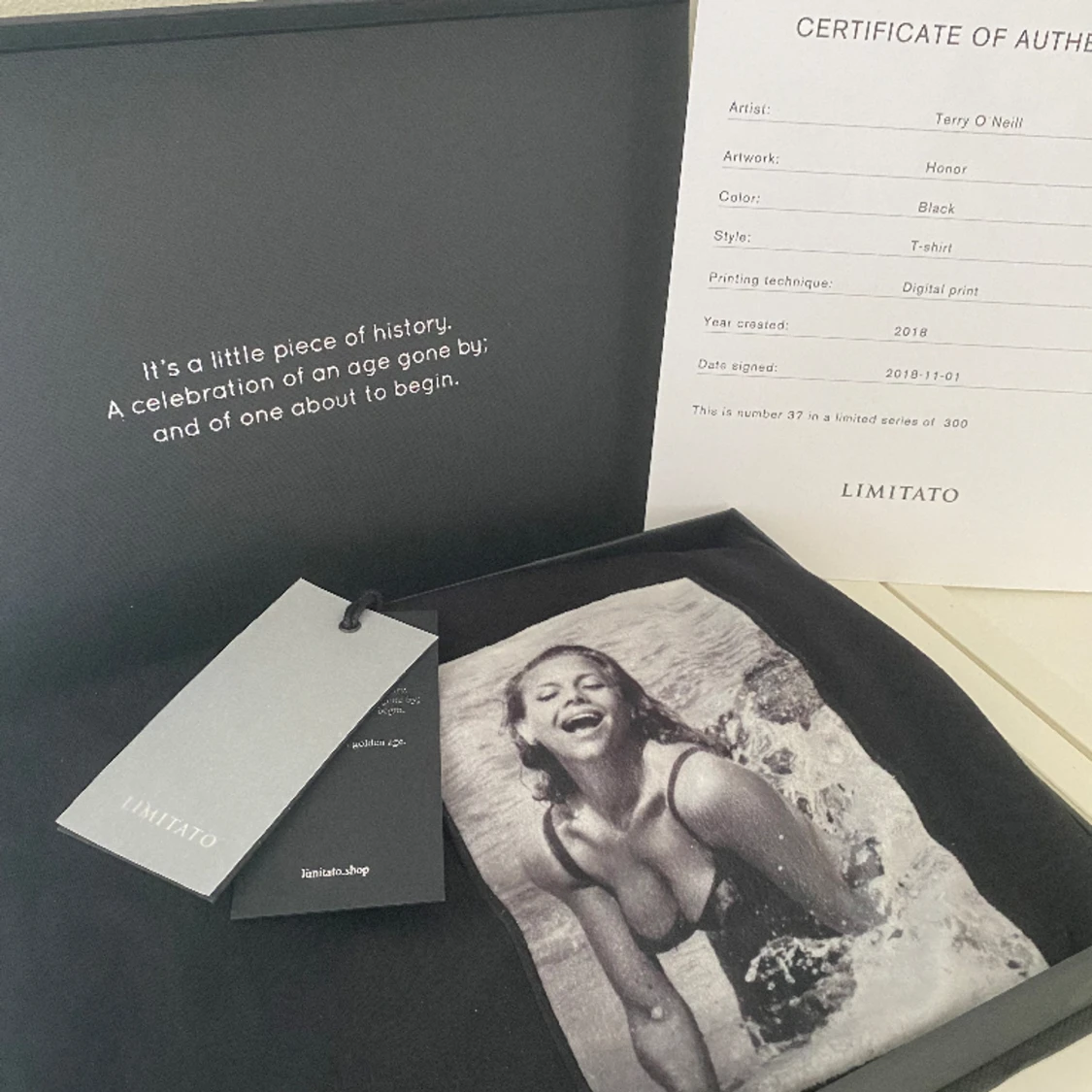 Limitato T-shirt Strl s, herr  - 91