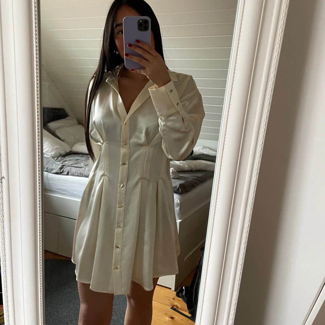 Sommarklänning satin - 92