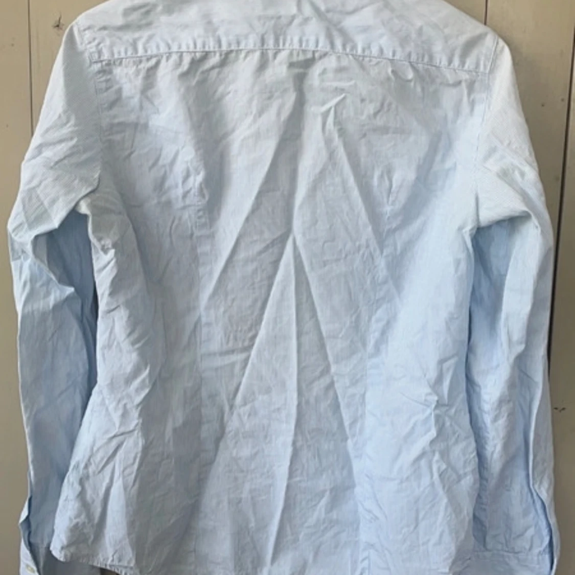 Fin blå somrig skjorta  - 90