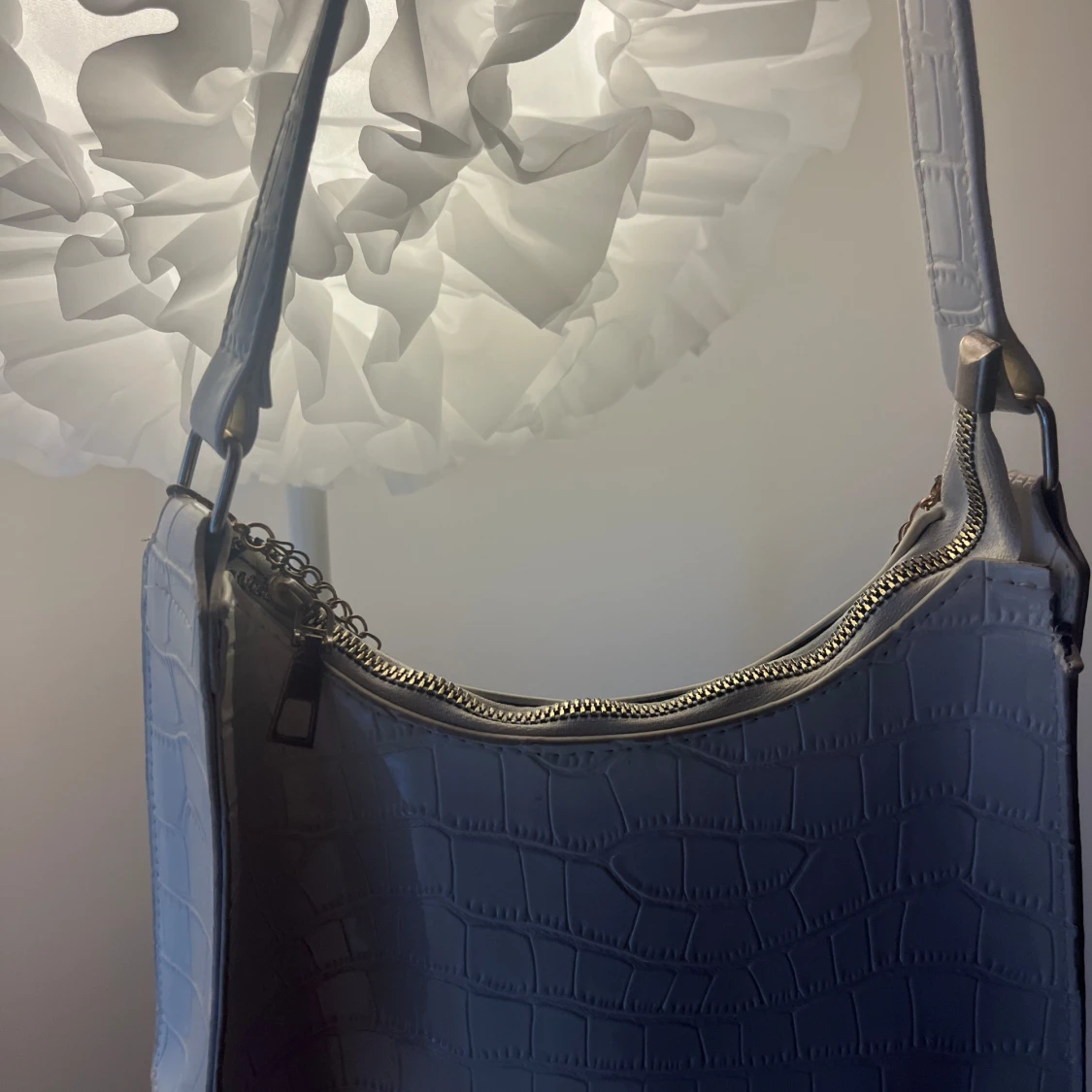 Vit väska med fjärilar - 91