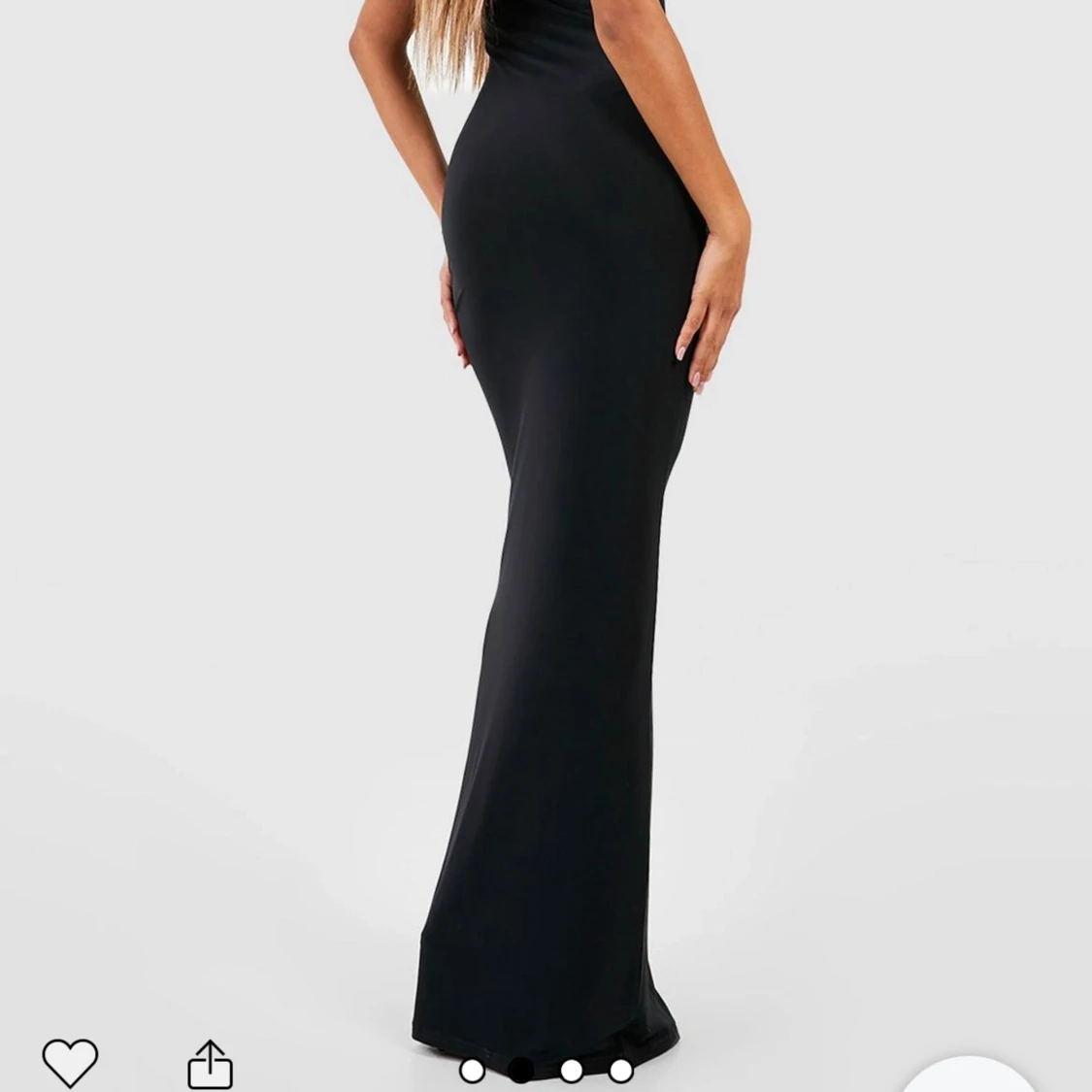 Svart långklänning  - 90