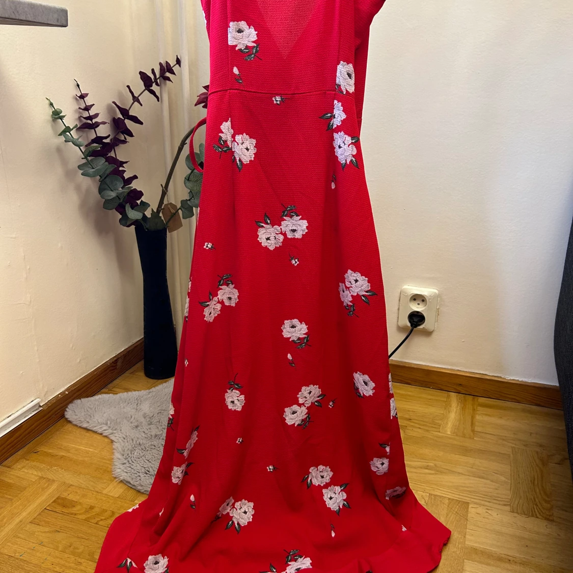 Sommar blommig klänning  - 90