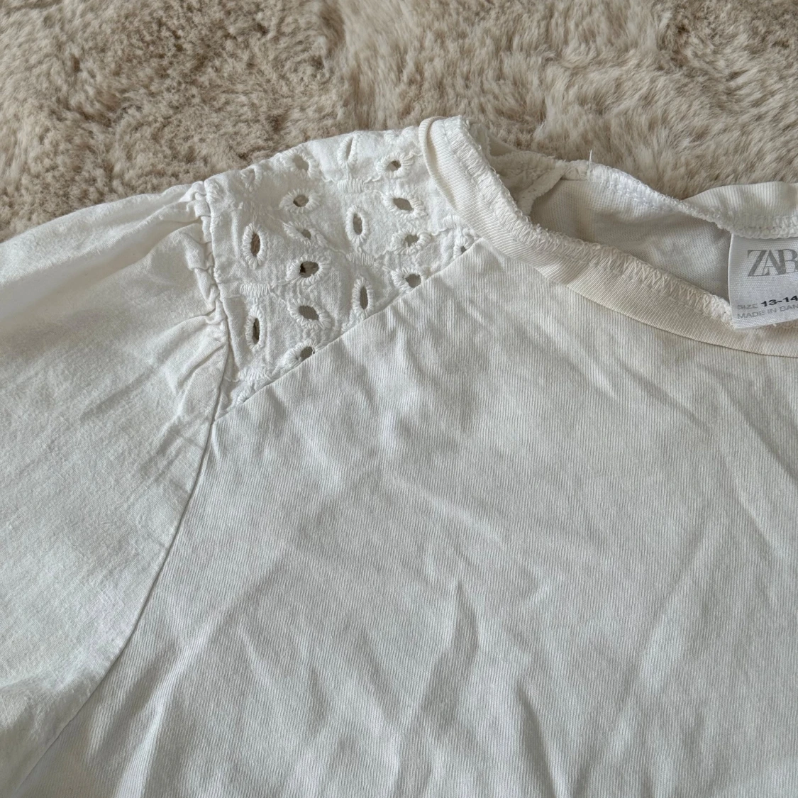 Vit t-shirt från zara