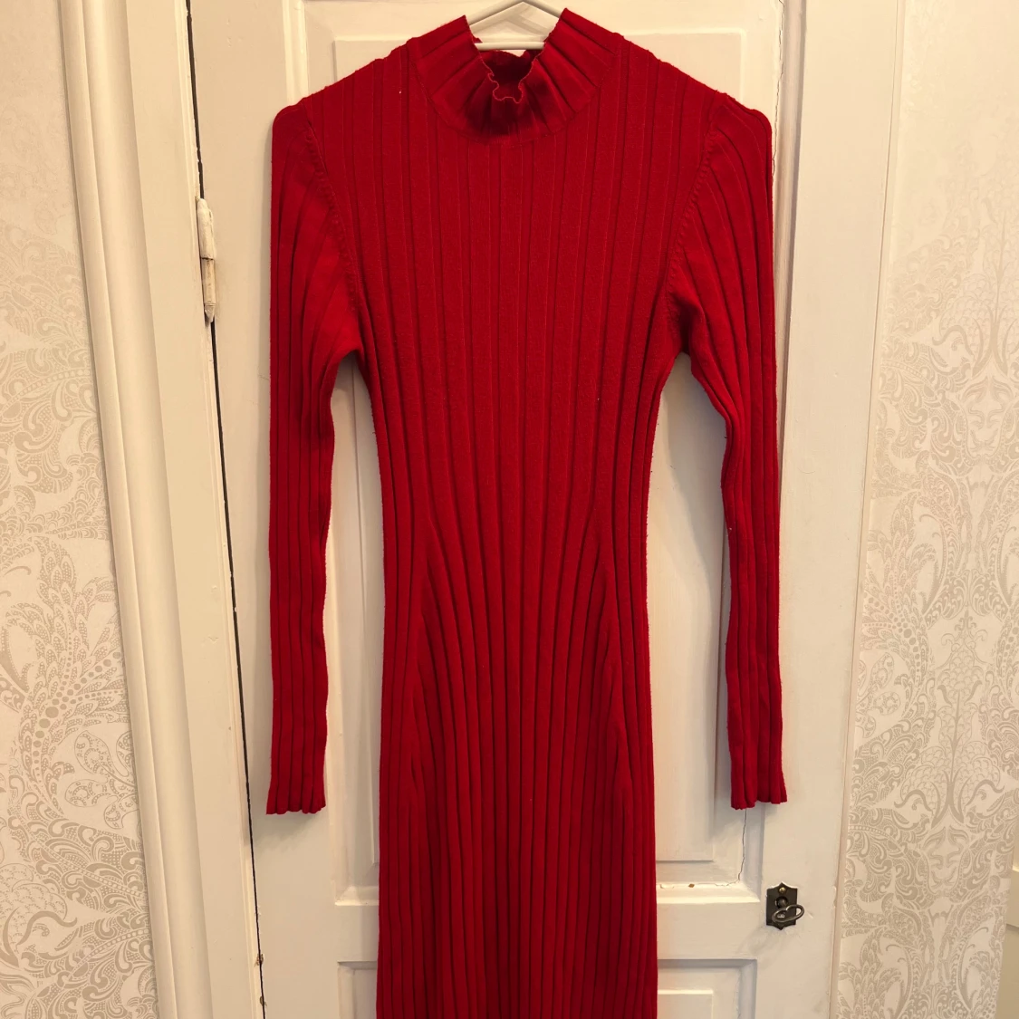 Stickad långklänning  - 90