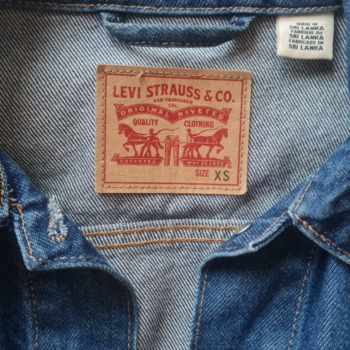 Oanvänd Levis jeansjacka - 91