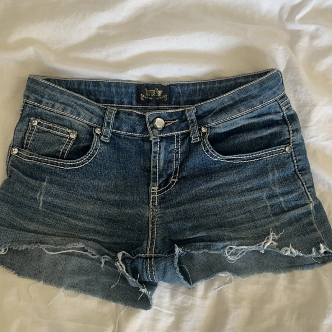 Lågmidjade shorts - 91