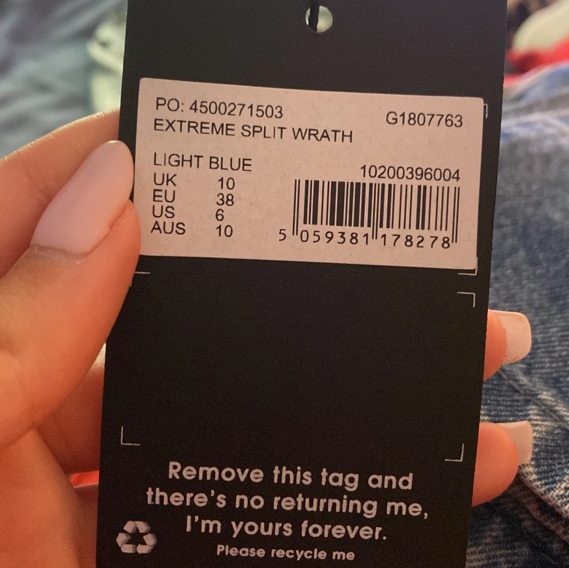 Jeans med slits - 91