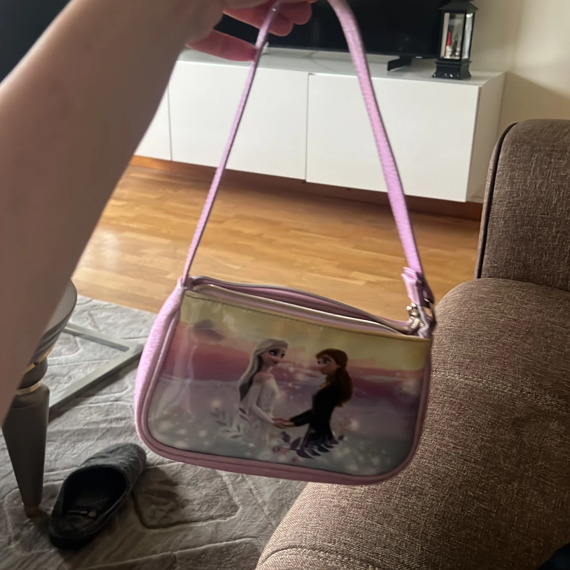 Armväska för barn snygg pink frozen - 91