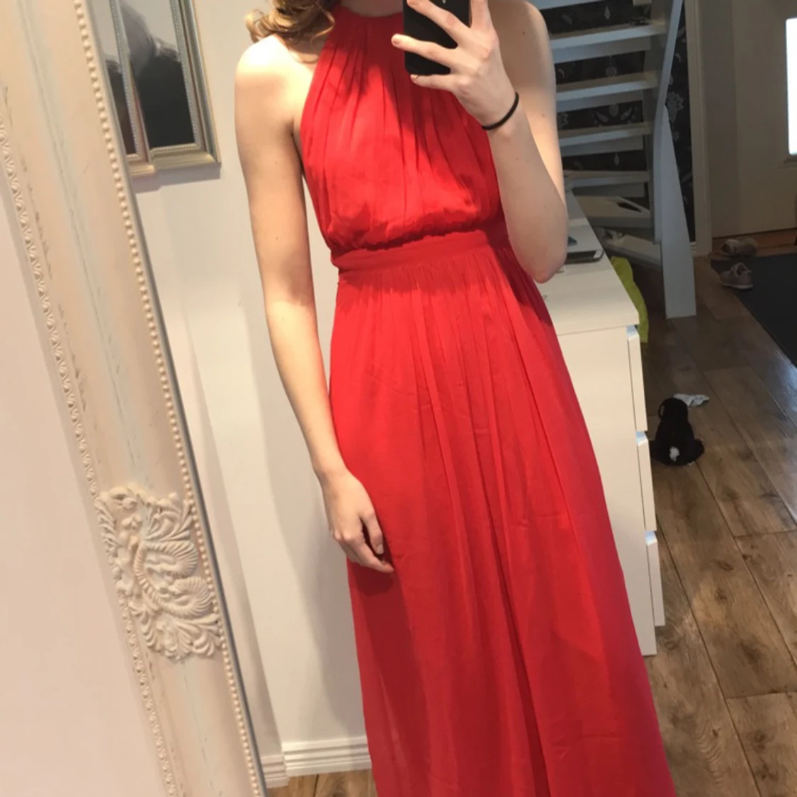 Röd balklänning - 91