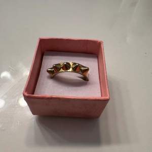 Säljer min guldiga edblads ring eftersom den inte kommer till användning, köpt för 349 och säljer för 249🫶🏼