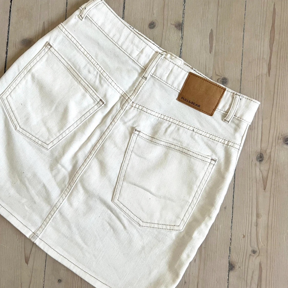 White denim skirt  - 90